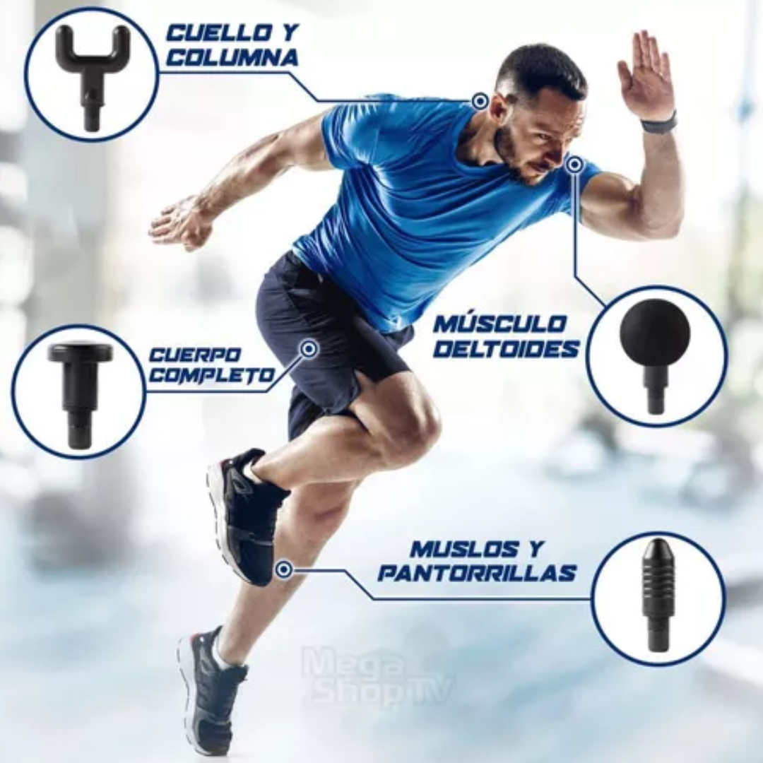 Miniatura 3 de Masajeador Muscular Eléctrico Pistola